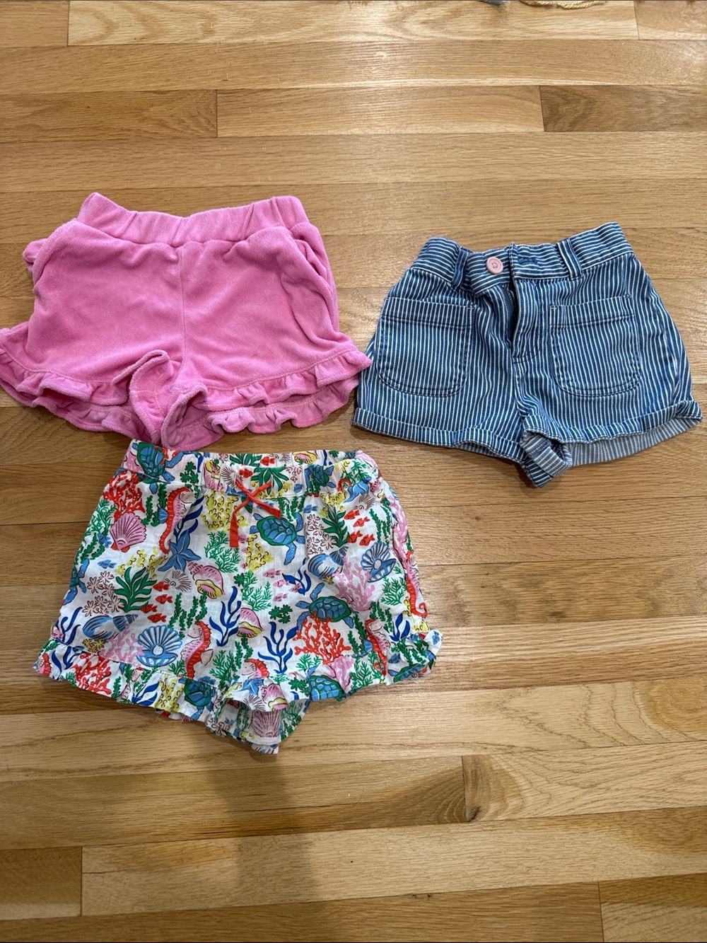 Mini Boden Girls Shorts - Pack of 3